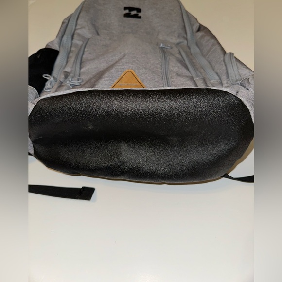 Billabong Command Backpack Grey Heather 29L Laptop Compartment School Travel - Picture 9 of 10